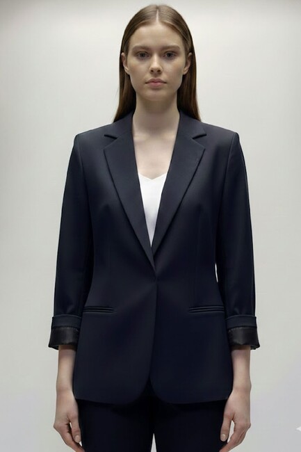 Kadın Ceket 19090179 Lacivert (1)