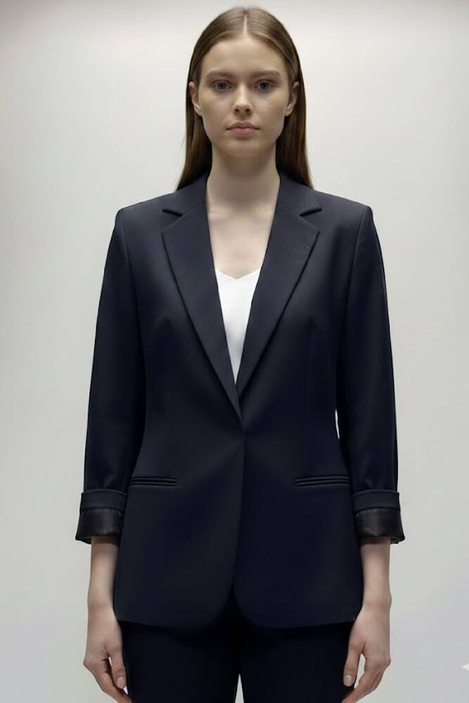 Kadın Ceket 19090179 Lacivert 