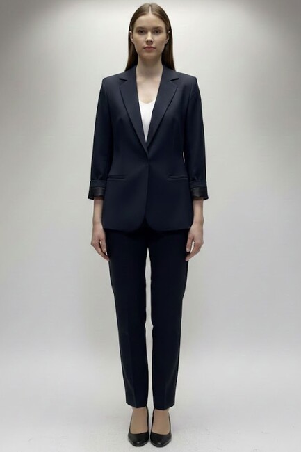 Kadın Ceket 19090179 Lacivert (2)