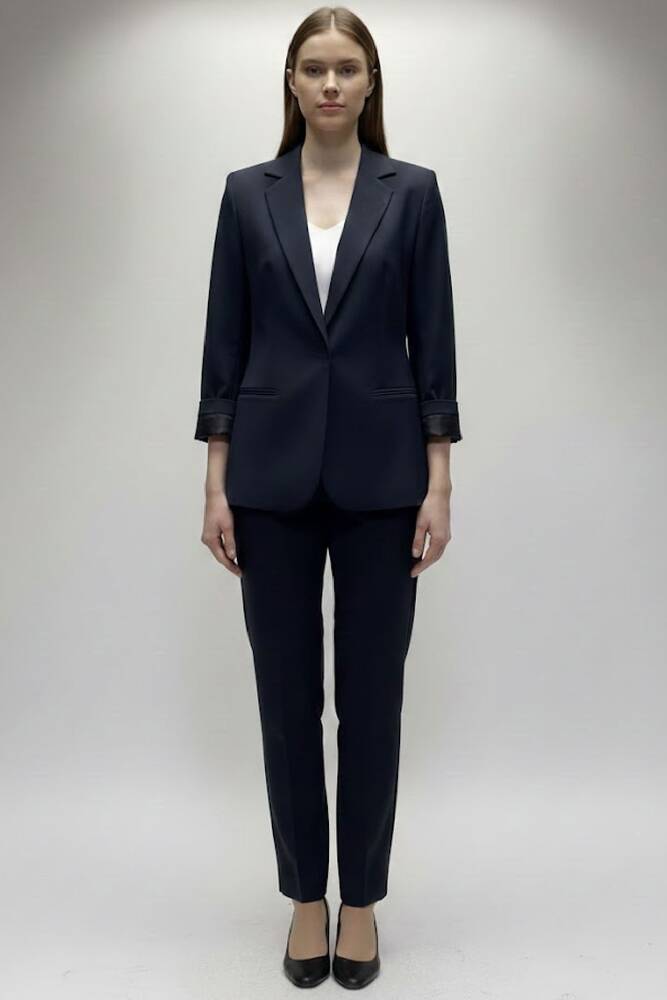 Kadın Ceket 19090179 Lacivert 