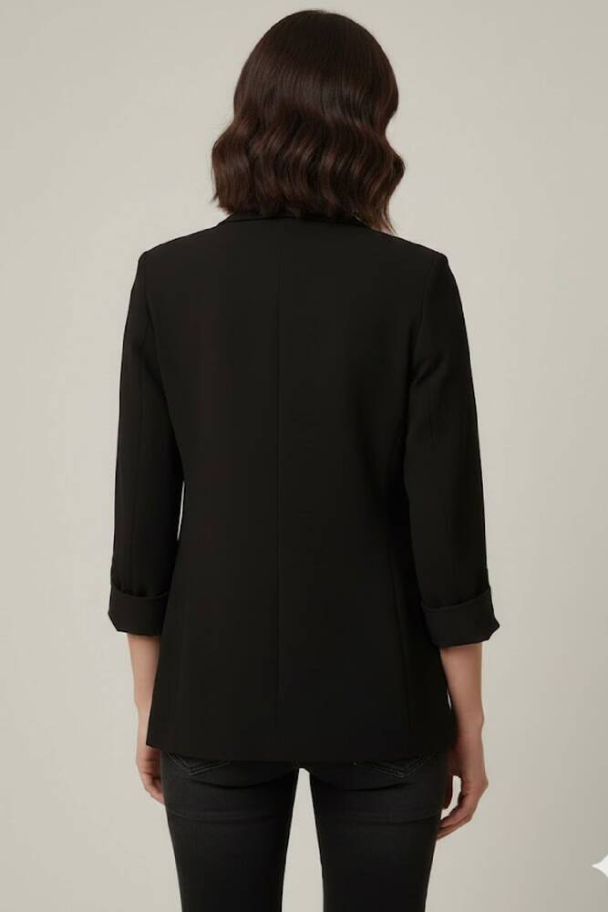 Kadın Ceket 19090179 Siyah 