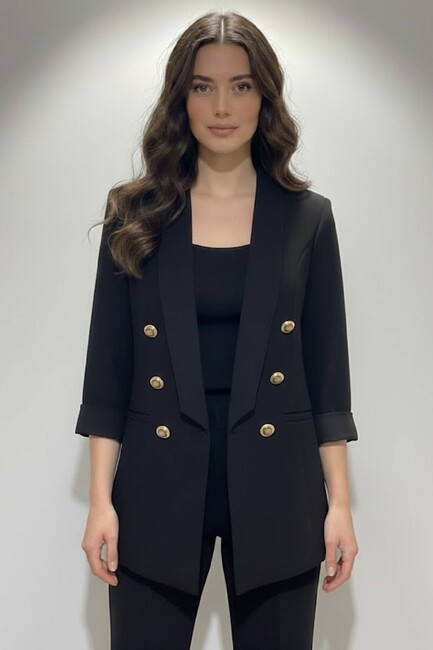 Kadın Ceket 19090599 Siyah (1)