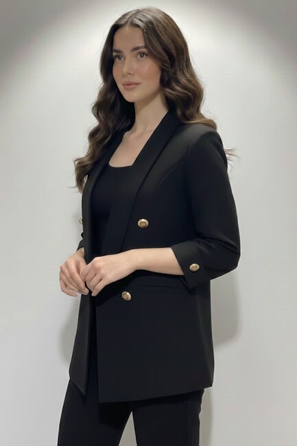 Kadın Ceket 19090599 Siyah (2)