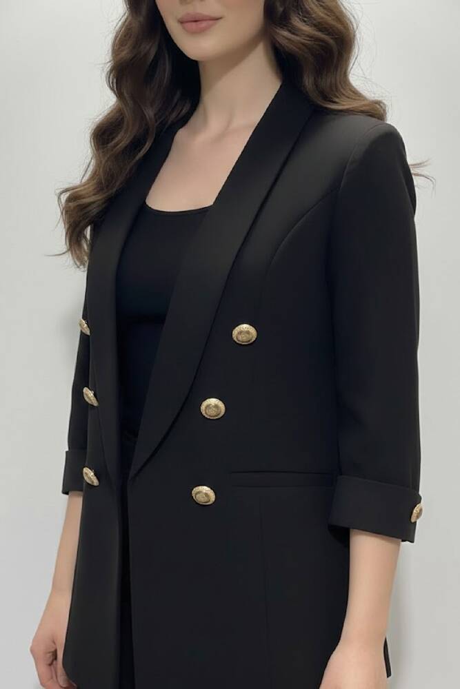 Kadın Ceket 19090599 Siyah 