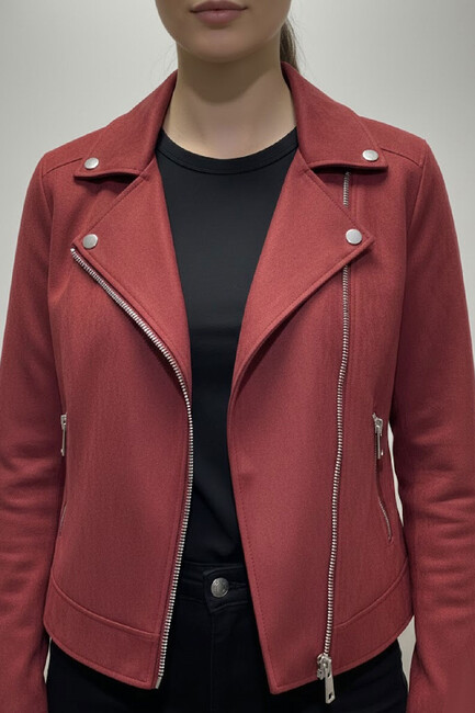 Kadın Ceket 19090746 Bordo - Thumbnail