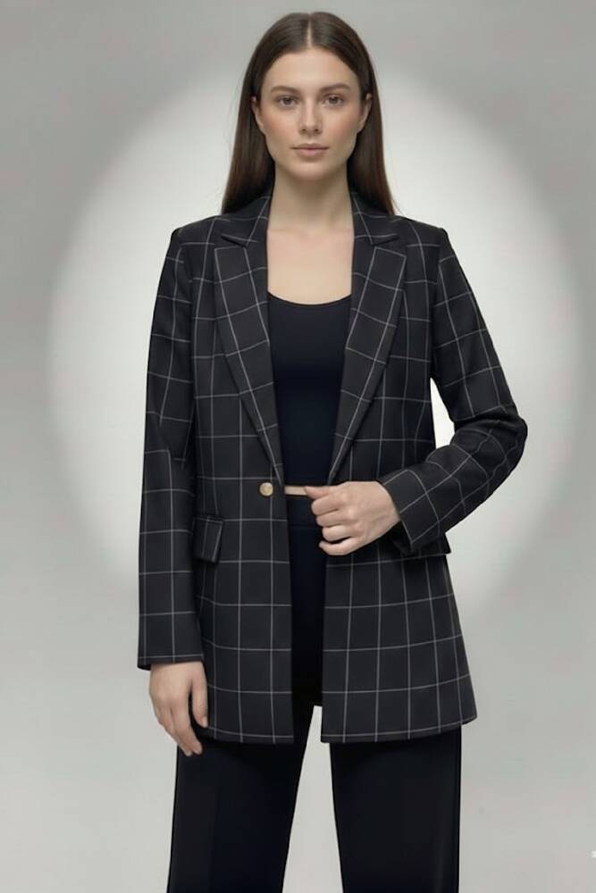 Kadın Ceket 19090800 Siyah 