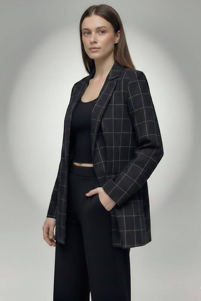 Kadın Ceket 19090800 Siyah 