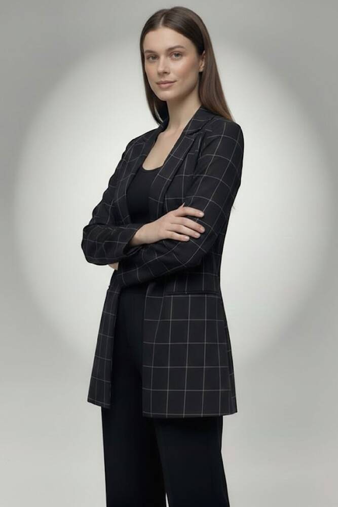 Kadın Ceket 19090800 Siyah 