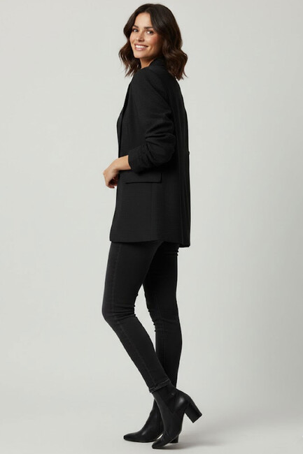 Kadın Ceket 19090808 Siyah (2)