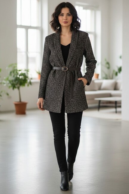 Kadın Ceket 19090883 Kahve (2)