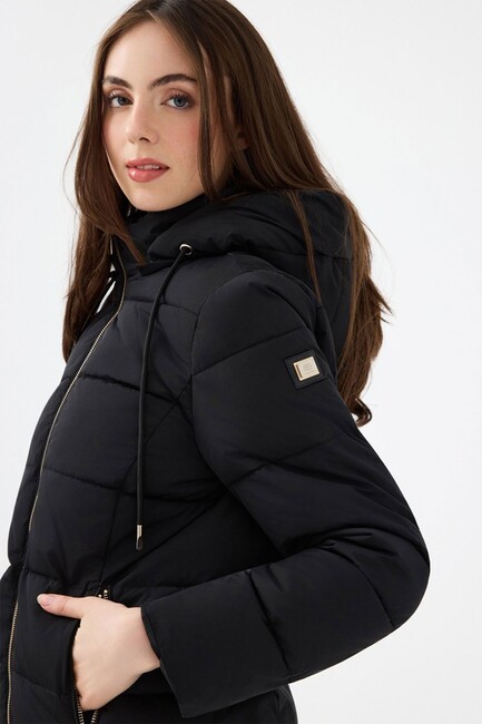 Kadın Ceket LF2041091 Siyah - Thumbnail