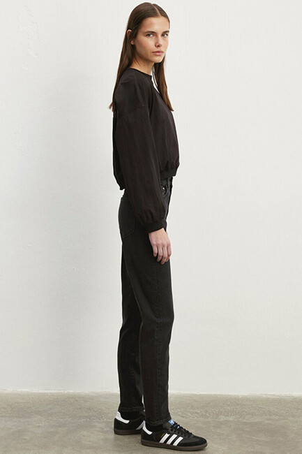 Kadın Cindy 90s Jean Pantolon 100277-35250 Gri - Thumbnail