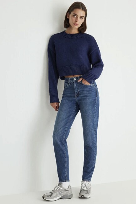 Kadın Cındy Classic Jean Pantolon 100277-87925 Mavi (2)