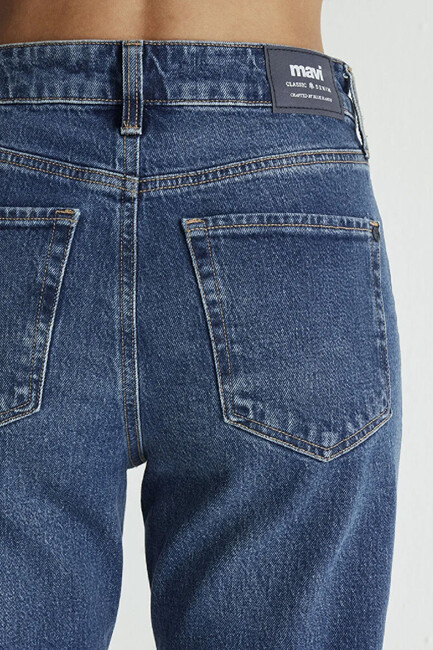 Kadın Cındy Classic Jean Pantolon 100277-87925 Mavi - Thumbnail