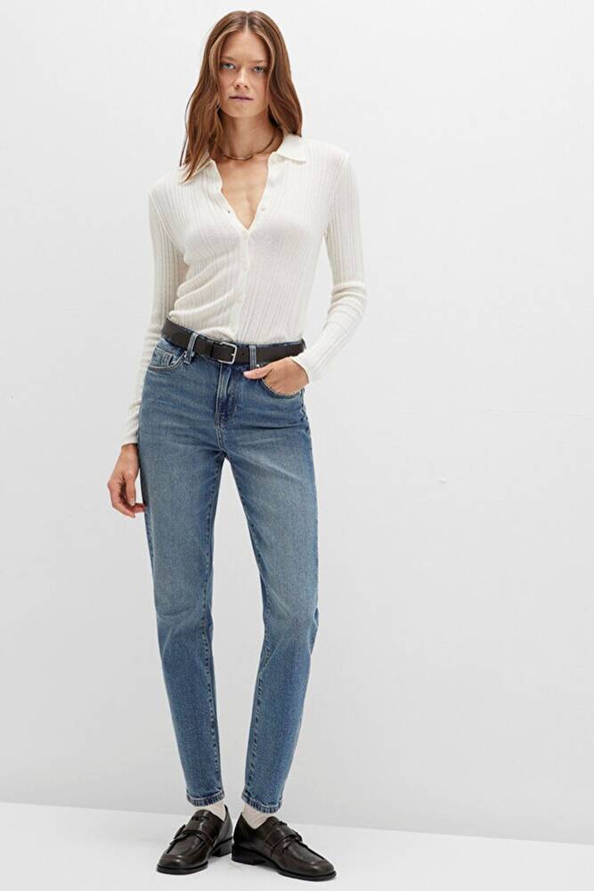 Kadın Cindy Classic Jean Pantolon 100277-90498 Mavi 