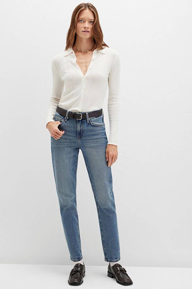 Kadın Cindy Classic Jean Pantolon 100277-90498 Mavi 