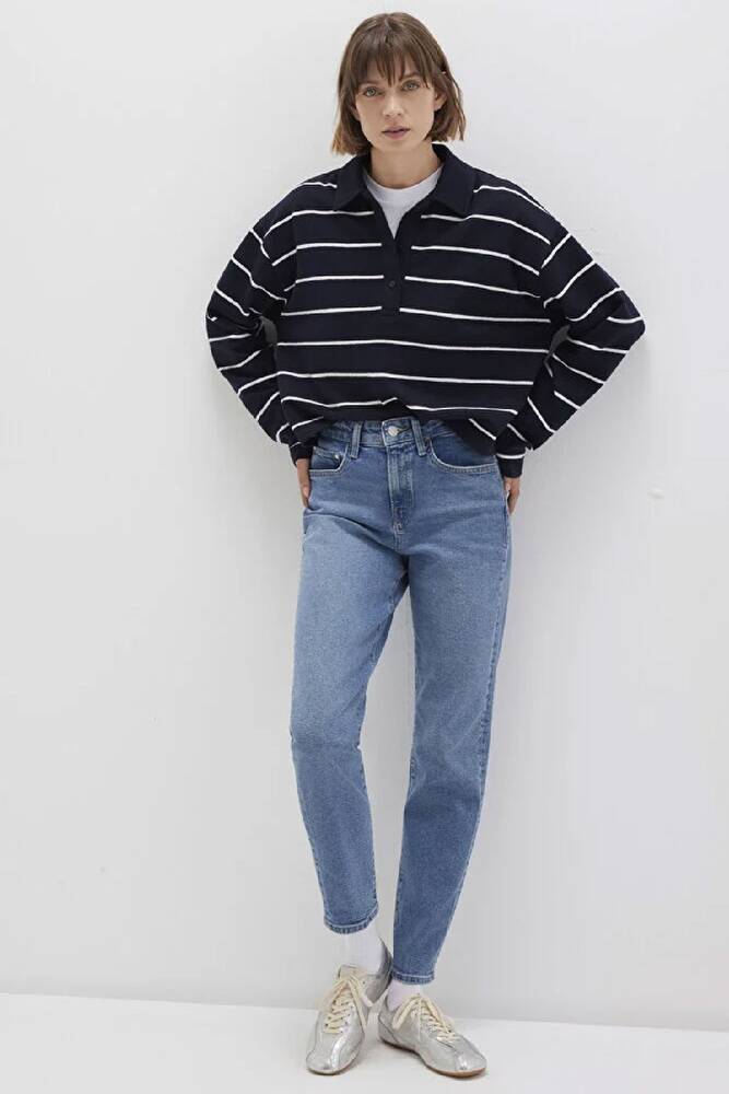 Kadın Cindy Jean Pantolon 100277-90993 Mavi 