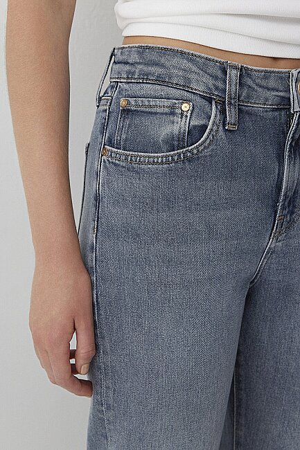 Kadın Cındy Premium Blue Jean Pantolon 100277-A3809 Mavi - 7