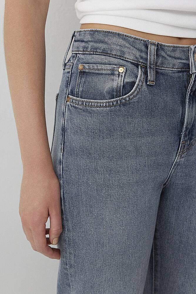 Kadın Cındy Premium Blue Jean Pantolon 100277-A3809 Mavi - 7