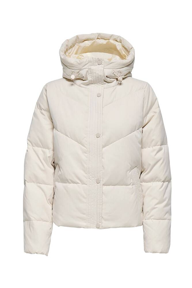 Kadın Clara Down Mont 15353744 Ekru 