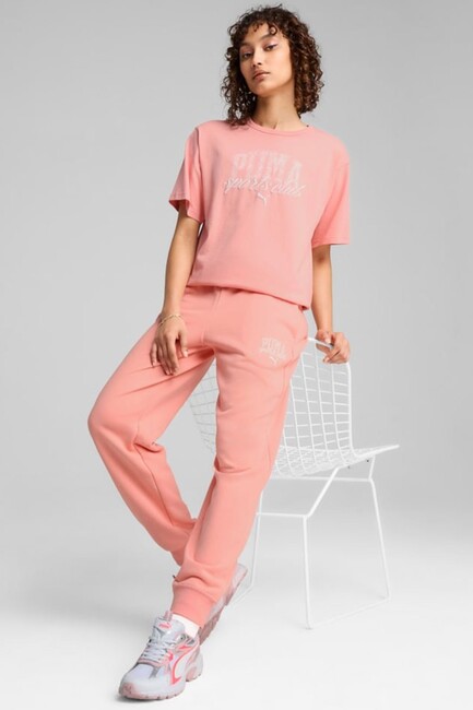 Kadın Class Relaxed Tişört 685031-18 Pembe (3)