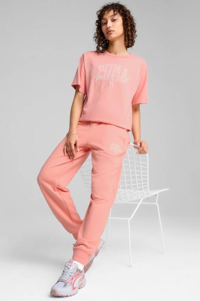 Kadın Class Relaxed Tişört 685031-18 Pembe 