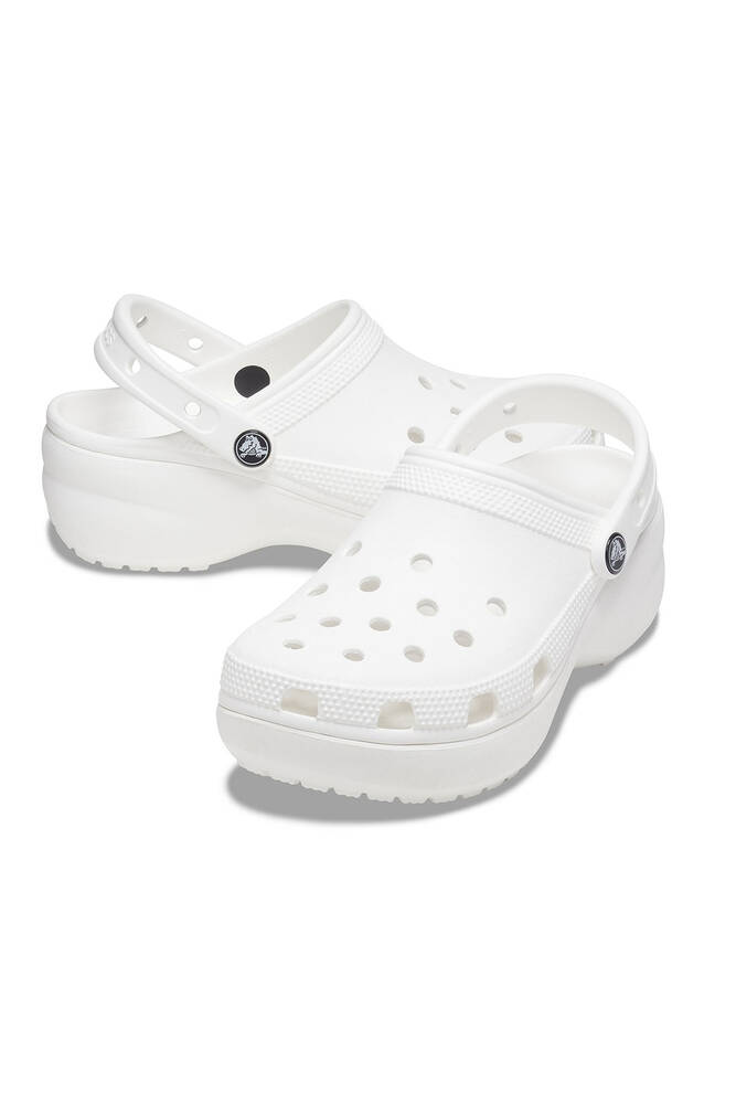 Kadın Classic Platform Clog W Terlik 206750_100 Beyaz 