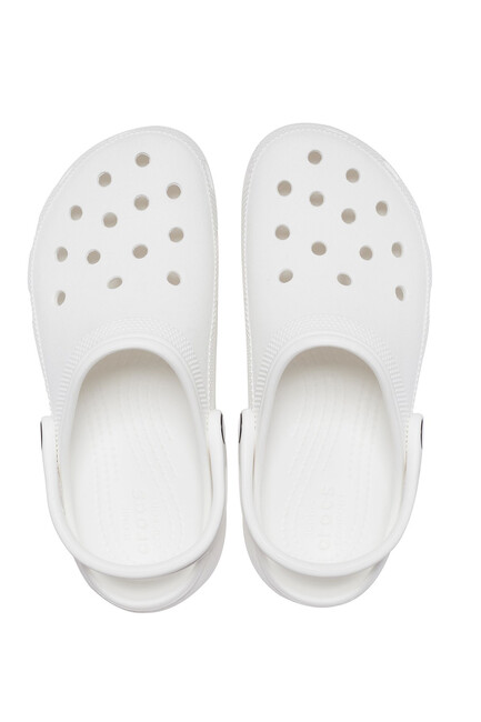 Kadın Classic Platform Clog W Terlik 206750_100 Beyaz (3)