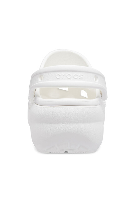 Kadın Classic Platform Clog W Terlik 206750_100 Beyaz - Thumbnail
