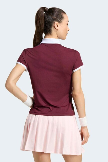 Kadın Classics Polo Tişört KY8891 Bordo (2)