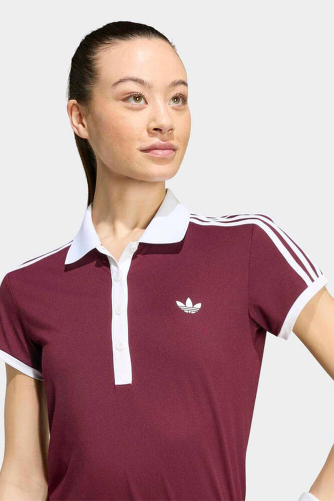 Kadın Classics Polo Tişört KY8891 Bordo 