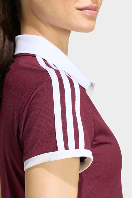 Kadın Classics Polo Tişört KY8891 Bordo - Thumbnail