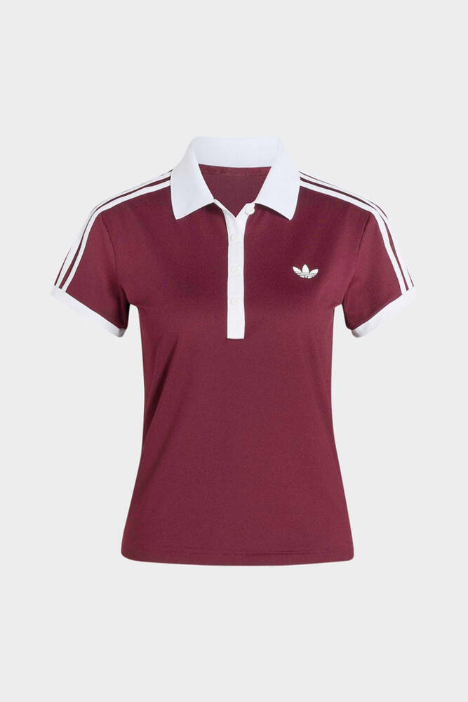 Kadın Classics Polo Tişört KY8891 Bordo 