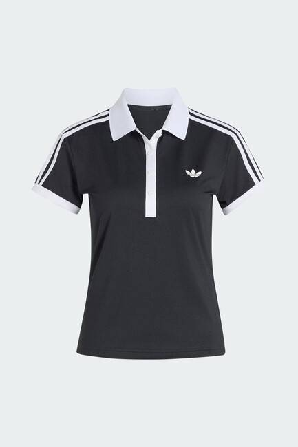 Kadın Classics Polo Tişört KY8892 Siyah - Thumbnail