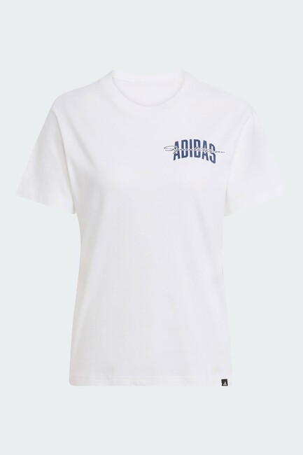 Kadın Colleg Tişört JV8545 Beyaz - Thumbnail