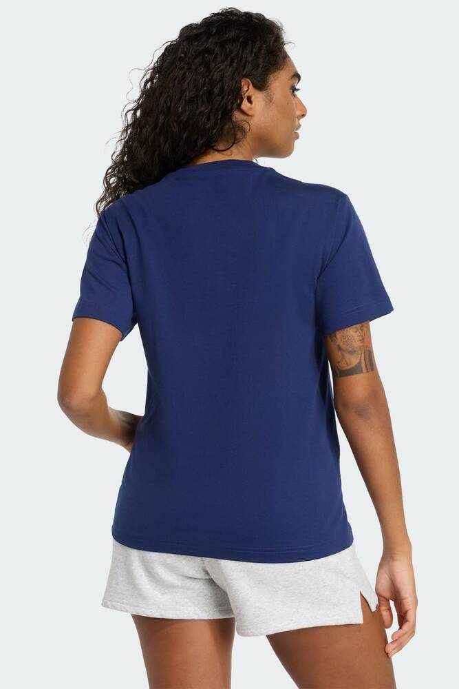 Kadın Colleg Tişört JV8546 Lacivert 