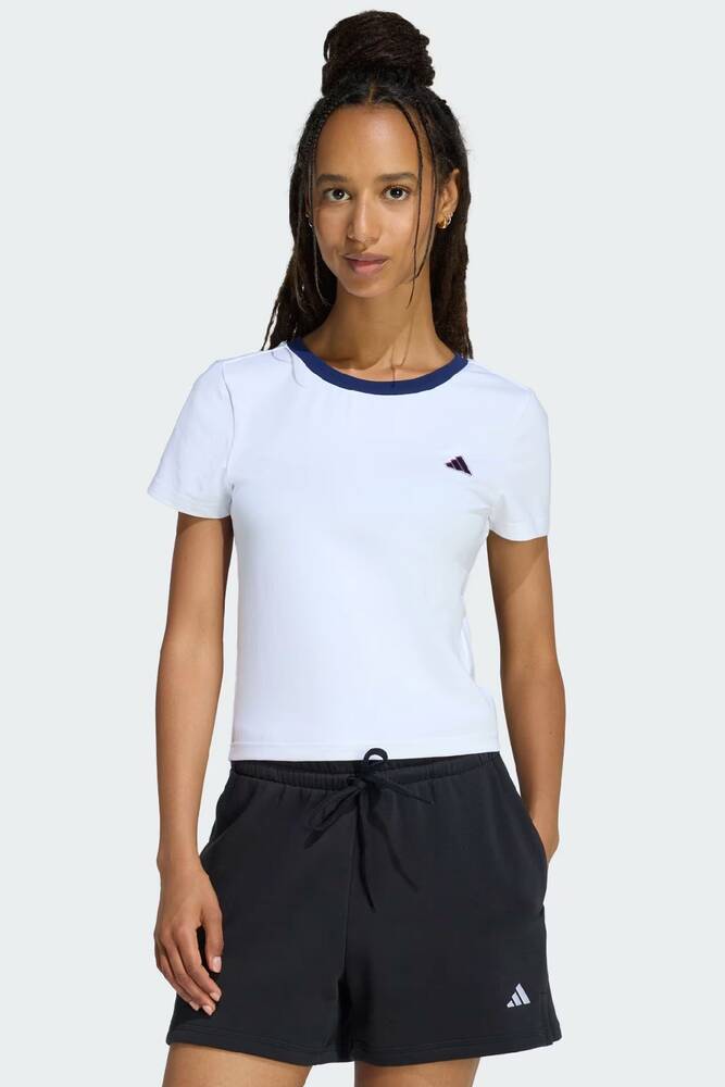 Kadın Colour Icon Tişört KA5079 Beyaz 