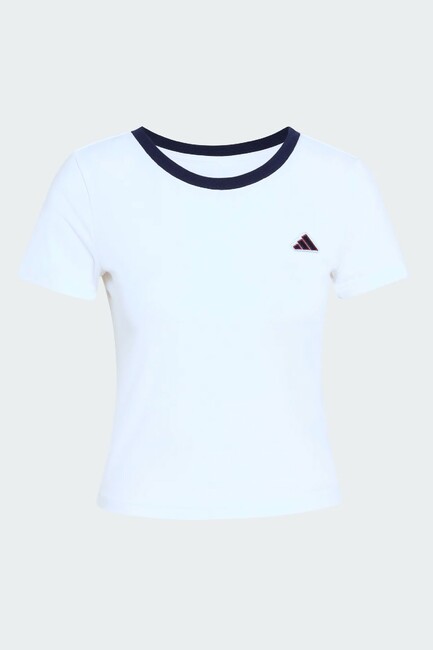 Kadın Colour Icon Tişört KA5079 Beyaz - Thumbnail
