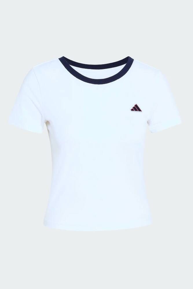 Kadın Colour Icon Tişört KA5079 Beyaz 