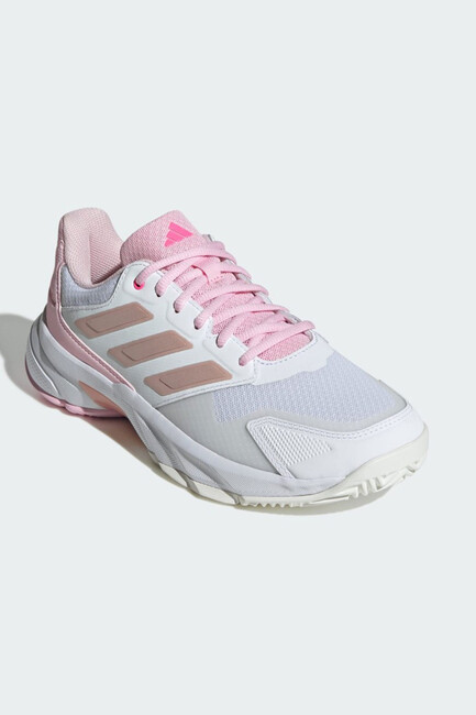 Kadın Courtjam Control 3 Tenis Ayakkabısı JP9739 Beyaz - Thumbnail