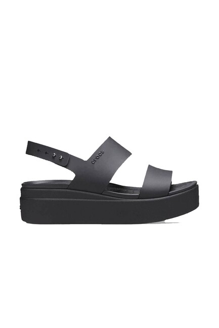 Kadın Crocs Brooklyn Low Wedge Terlik 206453_060 Siyah (1)