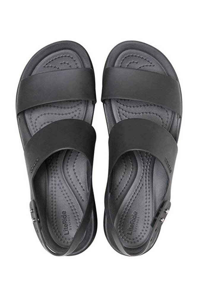 Kadın Crocs Brooklyn Low Wedge Terlik 206453_060 Siyah 