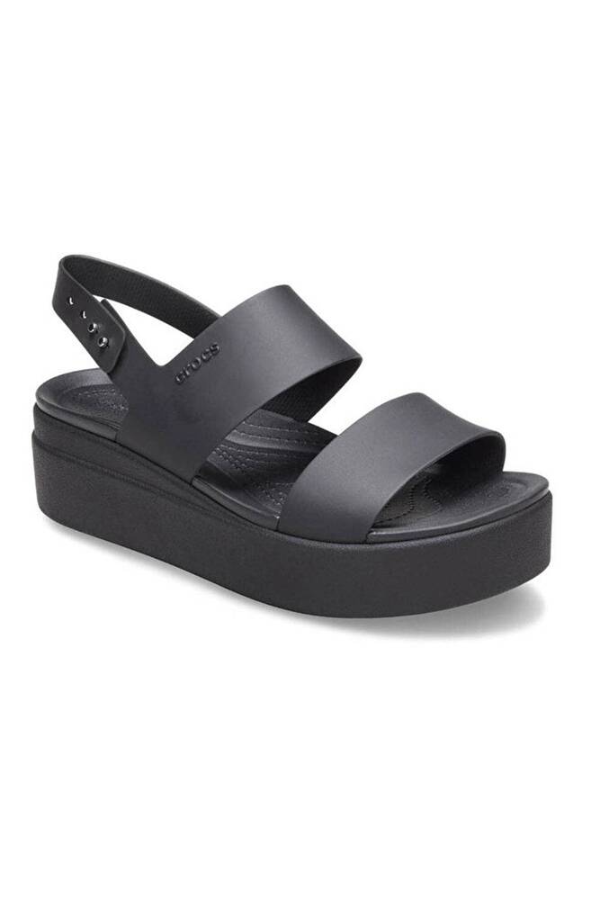 Kadın Crocs Brooklyn Low Wedge Terlik 206453_060 Siyah 