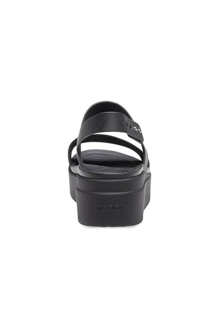 Kadın Crocs Brooklyn Low Wedge Terlik 206453_060 Siyah - Thumbnail