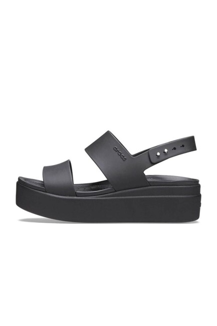 Kadın Crocs Brooklyn Low Wedge Terlik 206453_060 Siyah  (1)