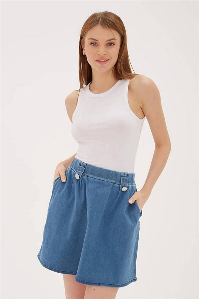 Kadın Crop Atlet 26Y0479K1 Beyaz 