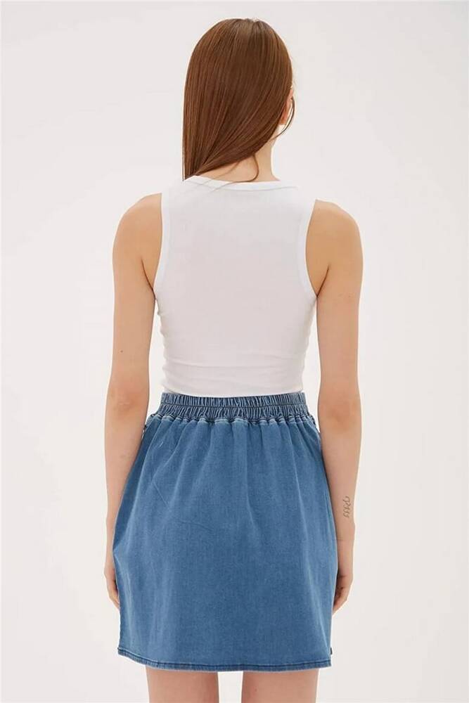 Kadın Crop Atlet 26Y0479K1 Beyaz 