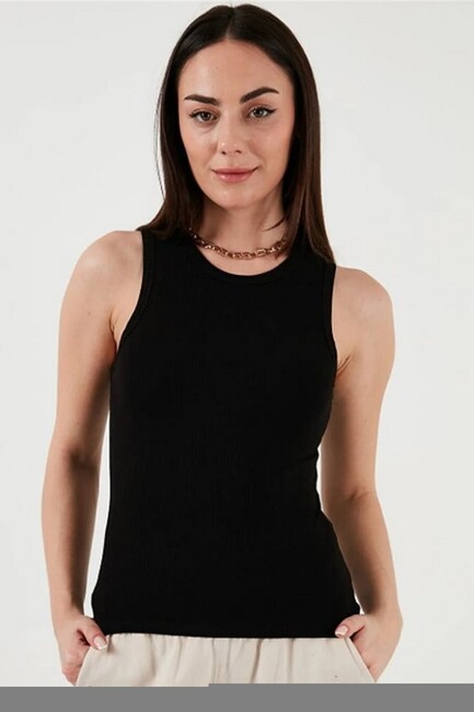 Kadın Crop Atlet 26Y0479K1 Siyah (1)