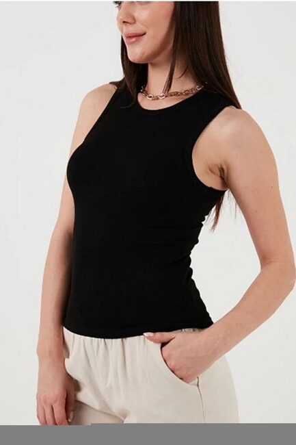 Kadın Crop Atlet 26Y0479K1 Siyah (3)