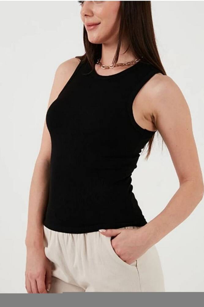 Kadın Crop Atlet 26Y0479K1 Siyah 